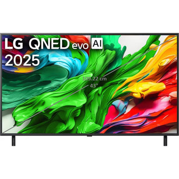 LG QNED8GA6A 8GA Series 4K Ultra HD ThinQ α8 AI 4K Super Upscaling with Filmmaker Mode™ AI Picture Pro Dolby Vision & Atmos AI Magic Remote Control α8 AI Processor 4K Gen2 Processor WebOS 25 MiniLED Smart QNED TV (2025 Edition, Black)
